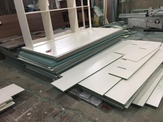 Ván gỗ MDF để làm giường ngủ