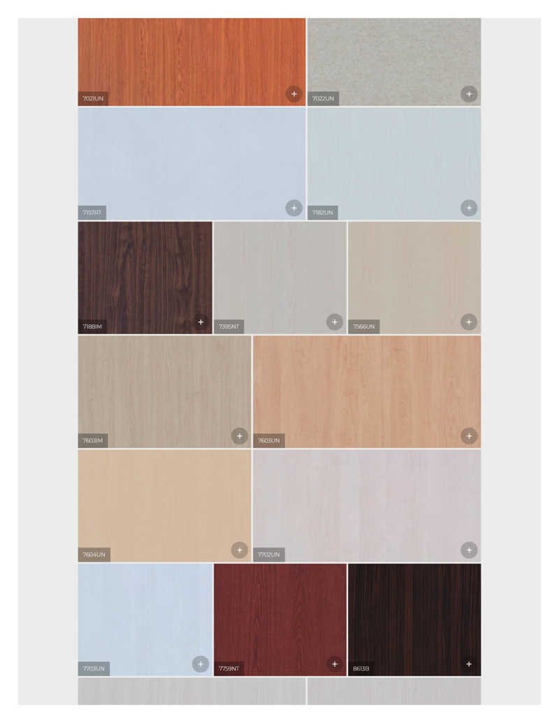 Tổng hợp mã màu vân gỗ Laminate An Cường