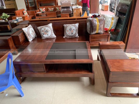 sofa gỗ hiện đại