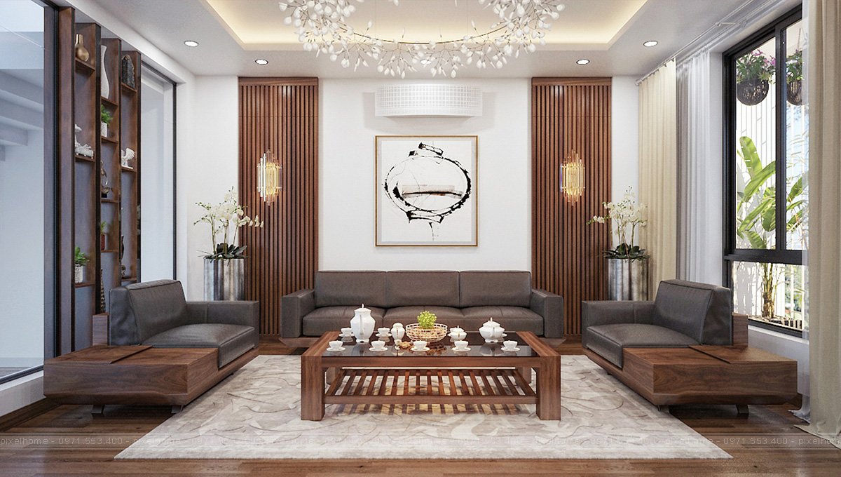 Nội thất gỗ óc chó đẳng cấp