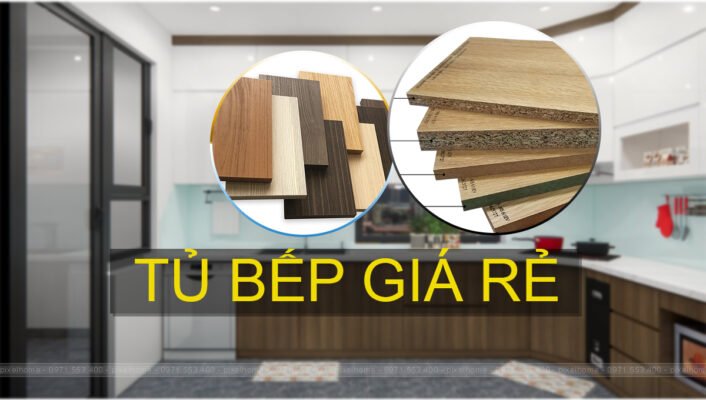 Tủ bếp giá rẻ