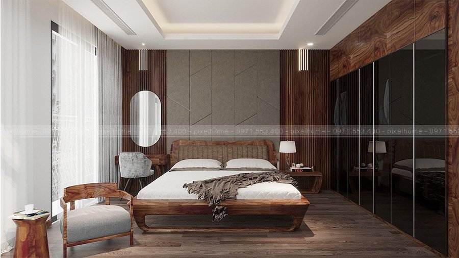 Nội thất phòng ngủ cao cấp cho chung cư