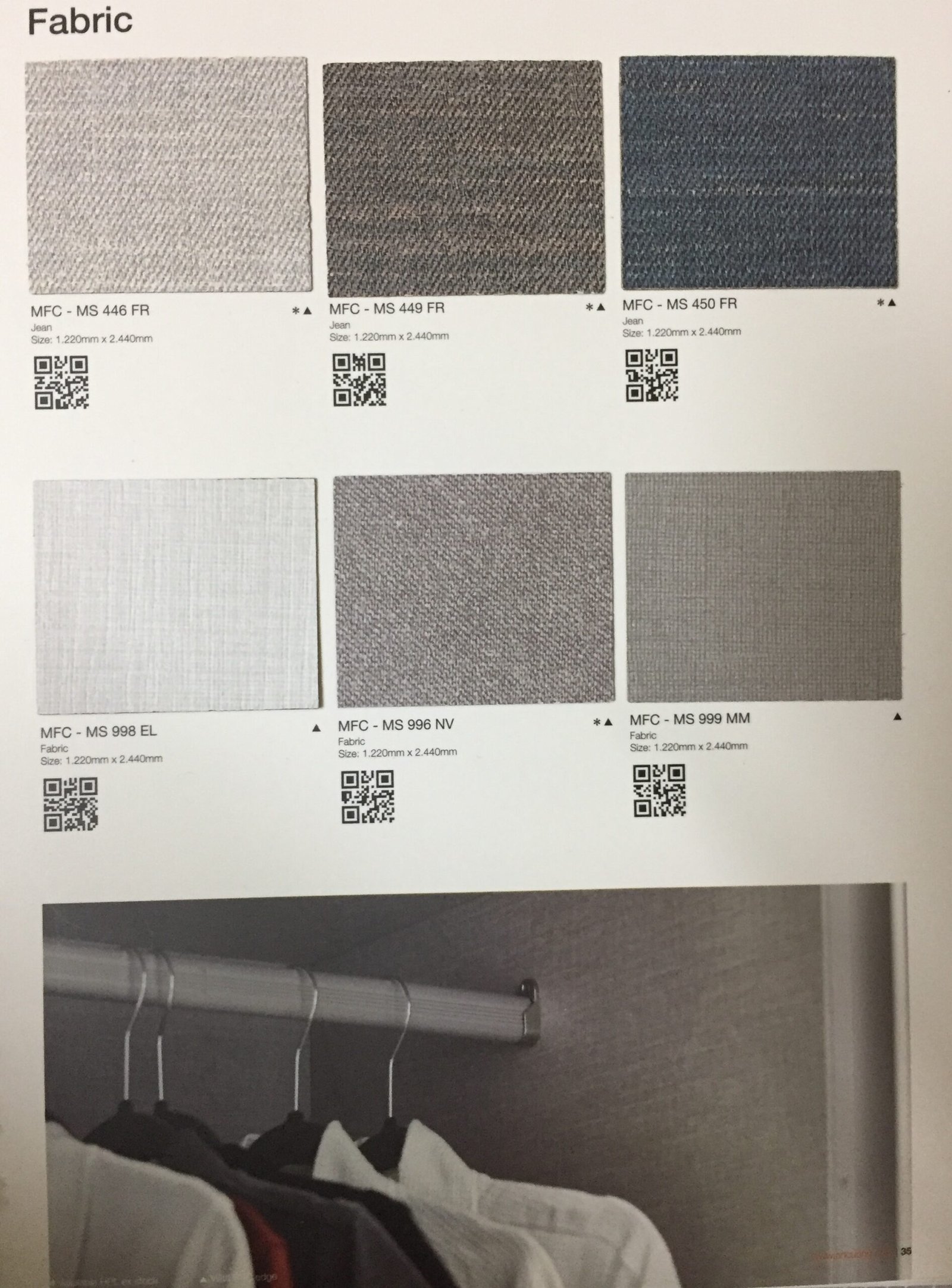 Melamine An Cường Fabric