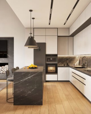 Tủ bếp hiện đại Pixelhome.vn