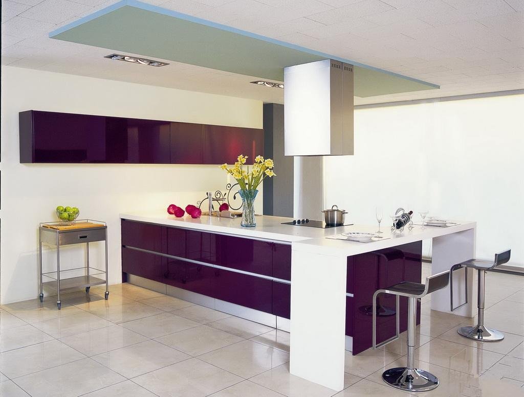 Tủ bếp Acrylic cao cấp