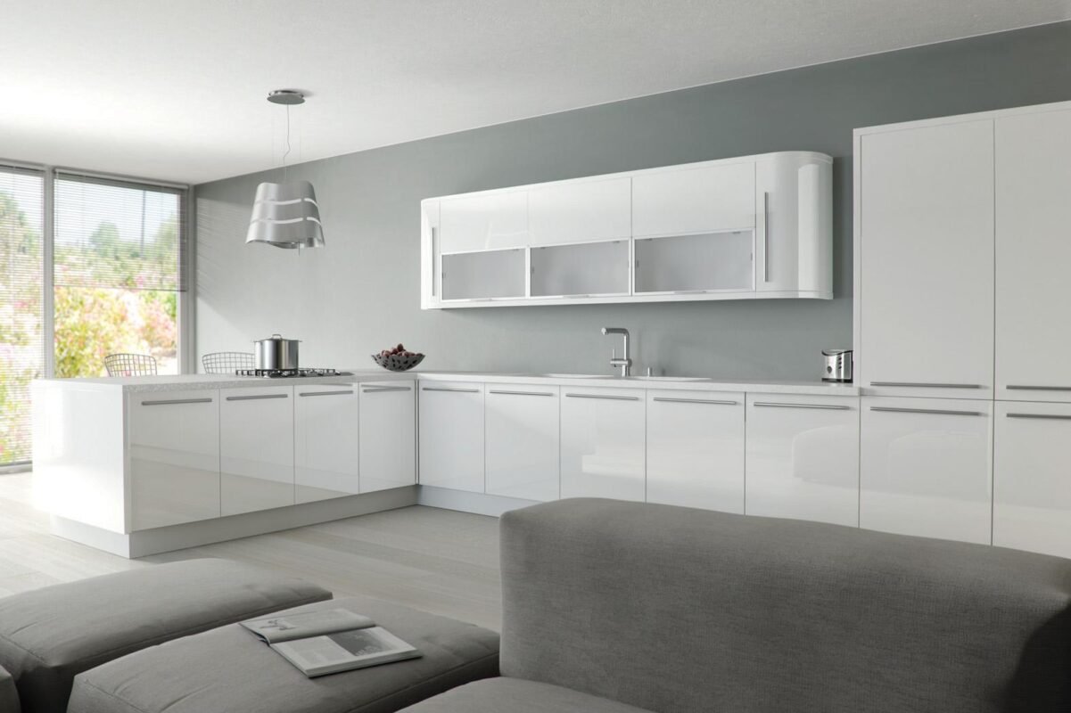 Tủ bếp Acrylic cao cấp