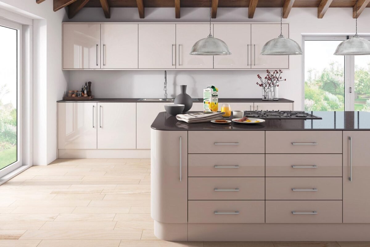 Tủ bếp Acrylic cao cấp