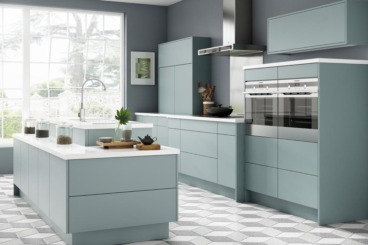 Tủ bếp Acrylic cao cấp