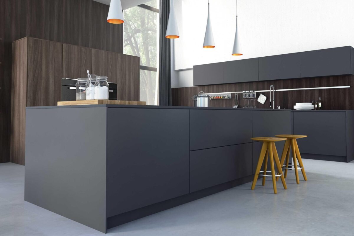 Tủ bếp Acrylic cao cấp