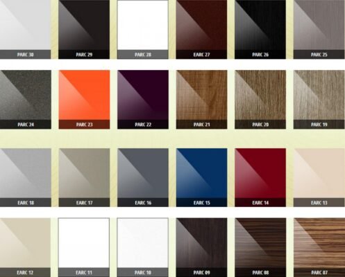 Bộ sưu tập màu acrylic điển hình